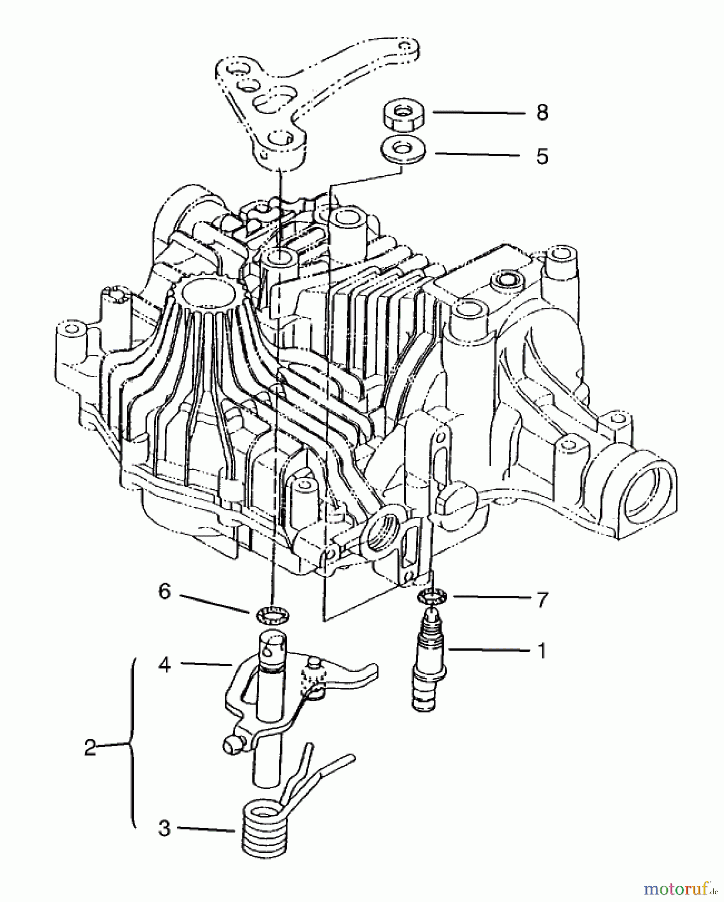 Toro Neu Mowers, Lawn & Garden Tractor Seite 1 72102 (269-H) - Toro 269-H Lawn and Garden Tractor, 1998 (8900400-8999999) N-CENTERING