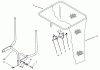 Toro 79203 - 42"/48" Vac-Bagger, 260 Series Lawn and Garden Tractors, 1999 (9900001-9999999) Ersatzteile BAG & FRAME ASSEMBLY
