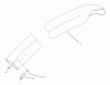 Toro 79203 - 42"/48" Vac-Bagger, 260 Series Lawn and Garden Tractors, 1999 (9900001-9999999) Ersatzteile CHUTE ASSEMBLY