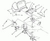 Toro 79203 - 42"/48" Vac-Bagger, 260 Series Lawn and Garden Tractors, 1999 (9900001-9999999) Ersatzteile SHIELD ASSEMBLY (42" CUTTING UNIT)