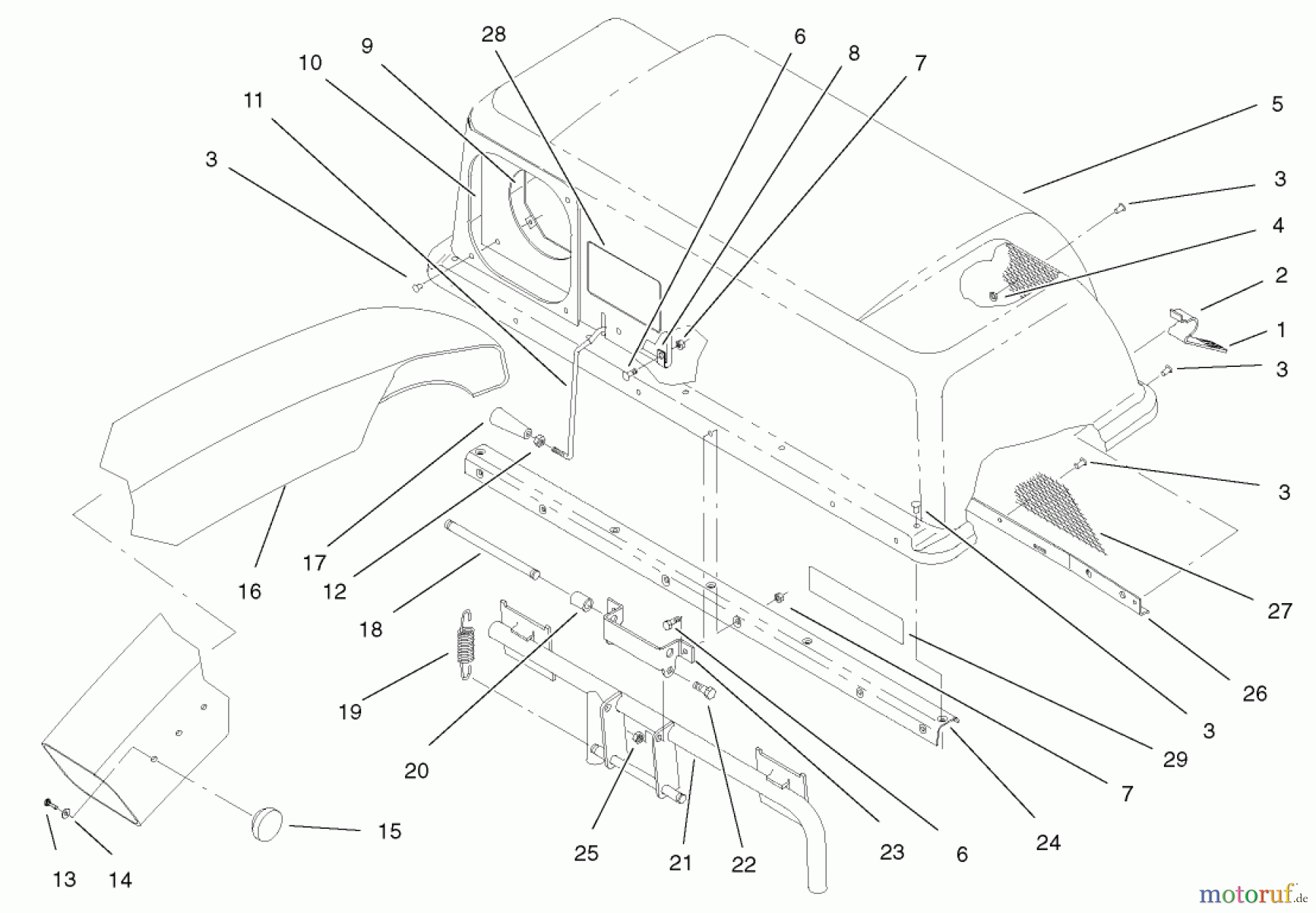  Toro Neu Accessories, Mower 79203 - Toro 42