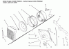 Toro 72115 (270-H) - 270-H Lawn and Garden Tractor, 1999 (9900001-9999999) Ersatzteile AIR INTAKE / FILTRATION