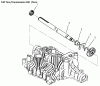 Toro 72115 (270-H) - 270-H Lawn and Garden Tractor, 1999 (9900001-9999999) Ersatzteile AXLE SHAFT