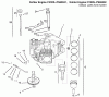 Toro 72115 (270-H) - 270-H Lawn and Garden Tractor, 1999 (9900001-9999999) Ersatzteile CRANKCASE