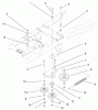 Toro 72115 (270-H) - 270-H Lawn and Garden Tractor, 1999 (9900001-9999999) Ersatzteile HYDRO DRIVE COMPONENTS