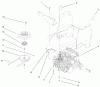 Toro 72115 (270-H) - 270-H Lawn and Garden Tractor, 1999 (9900001-9999999) Ersatzteile HYDRO TRANSAXLE ASSEMBLY