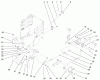 Toro 72115 (270-H) - 270-H Lawn and Garden Tractor, 1999 (9900001-9999999) Ersatzteile LIFT LEVER & H.O.C. ASSEMBLY