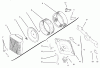 Toro 72108 (270-H) - 270-H Lawn and Garden Tractor, 2000 (200000001-200999999) Ersatzteile AIR INTAKE/FILTRATION