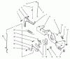 Toro 72108 (270-H) - 270-H Lawn and Garden Tractor, 2000 (200000001-200999999) Ersatzteile ENGINE CONTROLS