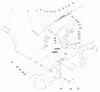 Toro 72108 (270-H) - 270-H Lawn and Garden Tractor, 2000 (200000001-200999999) Ersatzteile HYDRO BRAKE ASSEMBLY