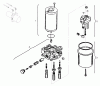 Toro 72108 (270-H) - 270-H Lawn and Garden Tractor, 2000 (200000001-200999999) Ersatzteile PUMP ASSEMBLY