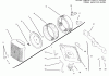 Toro 72110 (270-H) - 270-H Lawn and Garden Tractor, 1996 (6900001-6999999) Ersatzteile AIR INTAKE/FILTRATION