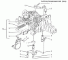 Toro 72110 (270-H) - 270-H Lawn and Garden Tractor, 1996 (6900001-6999999) Ersatzteile BRAKE INTERLOCK