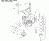 Toro 72110 (270-H) - 270-H Lawn and Garden Tractor, 1996 (6900001-6999999) Ersatzteile CRANKCASE