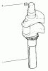 Toro 72110 (270-H) - 270-H Lawn and Garden Tractor, 1996 (6900001-6999999) Ersatzteile CRANKSHAFT