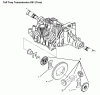 Toro 72110 (270-H) - 270-H Lawn and Garden Tractor, 1996 (6900001-6999999) Ersatzteile DIFFERENTIAL GEAR
