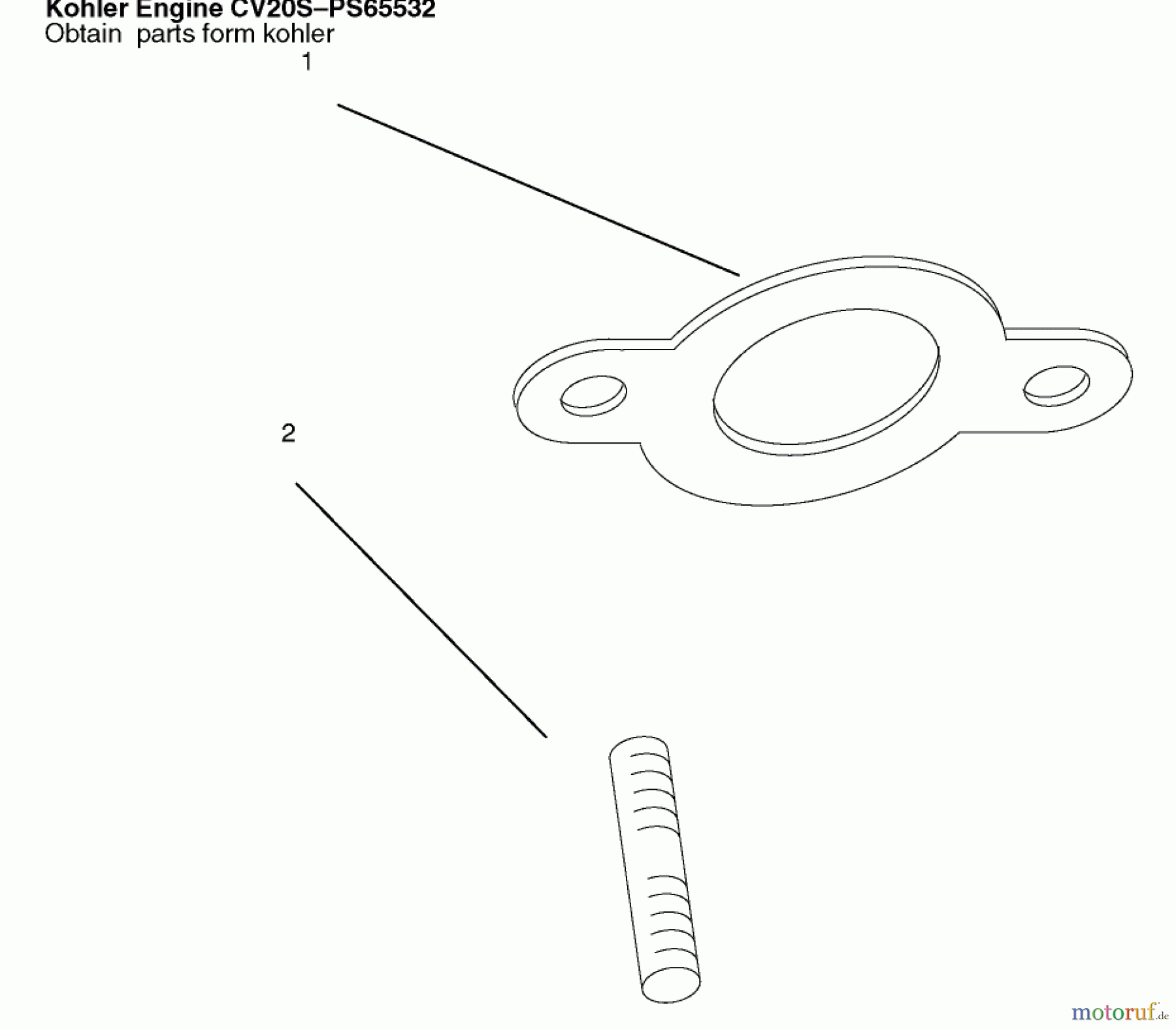 Toro Neu Mowers, Lawn & Garden Tractor Seite 1 72110 (270-H) - Toro 270-H Lawn and Garden Tractor, 1996 (6900001-6999999) EXHAUST