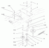 Toro 72110 (270-H) - 270-H Lawn and Garden Tractor, 1996 (6900001-6999999) Ersatzteile HYDRO DRIVE COMPONENTS