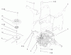 Toro 72110 (270-H) - 270-H Lawn and Garden Tractor, 1996 (6900001-6999999) Ersatzteile HYDRO TRANSAXLE