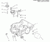 Toro 72110 (270-H) - 270-H Lawn and Garden Tractor, 1996 (6900001-6999999) Ersatzteile OIL PAN/LUBRICATION