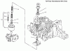 Toro 72110 (270-H) - 270-H Lawn and Garden Tractor, 1996 (6900001-6999999) Ersatzteile PUMP SHAFT