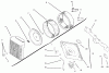 Toro 72110 (270-H) - 270-H Lawn and Garden Tractor, 1997 (7900001-7999999) Ersatzteile AIR INTAKE/FILTRATION