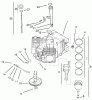 Toro 72110 (270-H) - 270-H Lawn and Garden Tractor, 1997 (7900001-7999999) Ersatzteile CRANKCASE