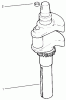 Toro 72110 (270-H) - 270-H Lawn and Garden Tractor, 1997 (7900001-7999999) Ersatzteile CRANKSHAFT