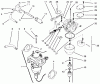 Toro 72110 (270-H) - 270-H Lawn and Garden Tractor, 1997 (7900001-7999999) Ersatzteile FUEL SYSTEM #1