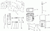 Toro 72110 (270-H) - 270-H Lawn and Garden Tractor, 1997 (7900001-7999999) Ersatzteile HEAD/VALVE/BREATHER