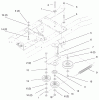 Toro 72110 (270-H) - 270-H Lawn and Garden Tractor, 1997 (7900001-7999999) Ersatzteile HYDRO DRIVE COMPONENTS