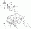 Toro 72110 (270-H) - 270-H Lawn and Garden Tractor, 1997 (7900001-7999999) Ersatzteile OIL PAN/LUBRICATION