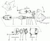 Toro 72110 (270-H) - 270-H Lawn and Garden Tractor, 1997 (7900001-7999999) Ersatzteile STARTING SYSTEM