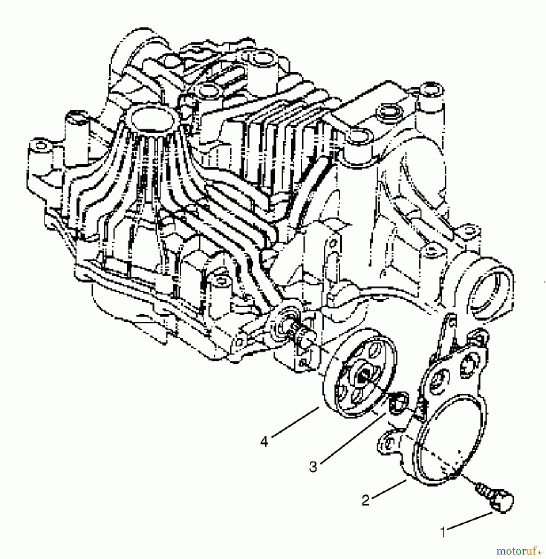 Toro Neu Mowers, Lawn & Garden Tractor Seite 1 72110 (270-H) - Toro 270-H Lawn and Garden Tractor, 1998 (8900600-8999999) BRAKE