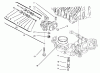 Toro 72110 (270-H) - 270-H Lawn and Garden Tractor, 1998 (8900600-8999999) Ersatzteile CENTER CASE