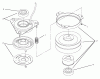 Toro 72110 (270-H) - 270-H Lawn and Garden Tractor, 1998 (8900600-8999999) Ersatzteile CLUTCH 92-6885