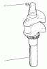 Toro 72110 (270-H) - 270-H Lawn and Garden Tractor, 1998 (8900600-8999999) Ersatzteile CRANKSHAFT