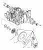 Toro 72110 (270-H) - 270-H Lawn and Garden Tractor, 1998 (8900600-8999999) Ersatzteile DIFFERENTIAL GEAR