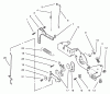 Toro 72110 (270-H) - 270-H Lawn and Garden Tractor, 1998 (8900600-8999999) Ersatzteile ENGINE CONTROLS