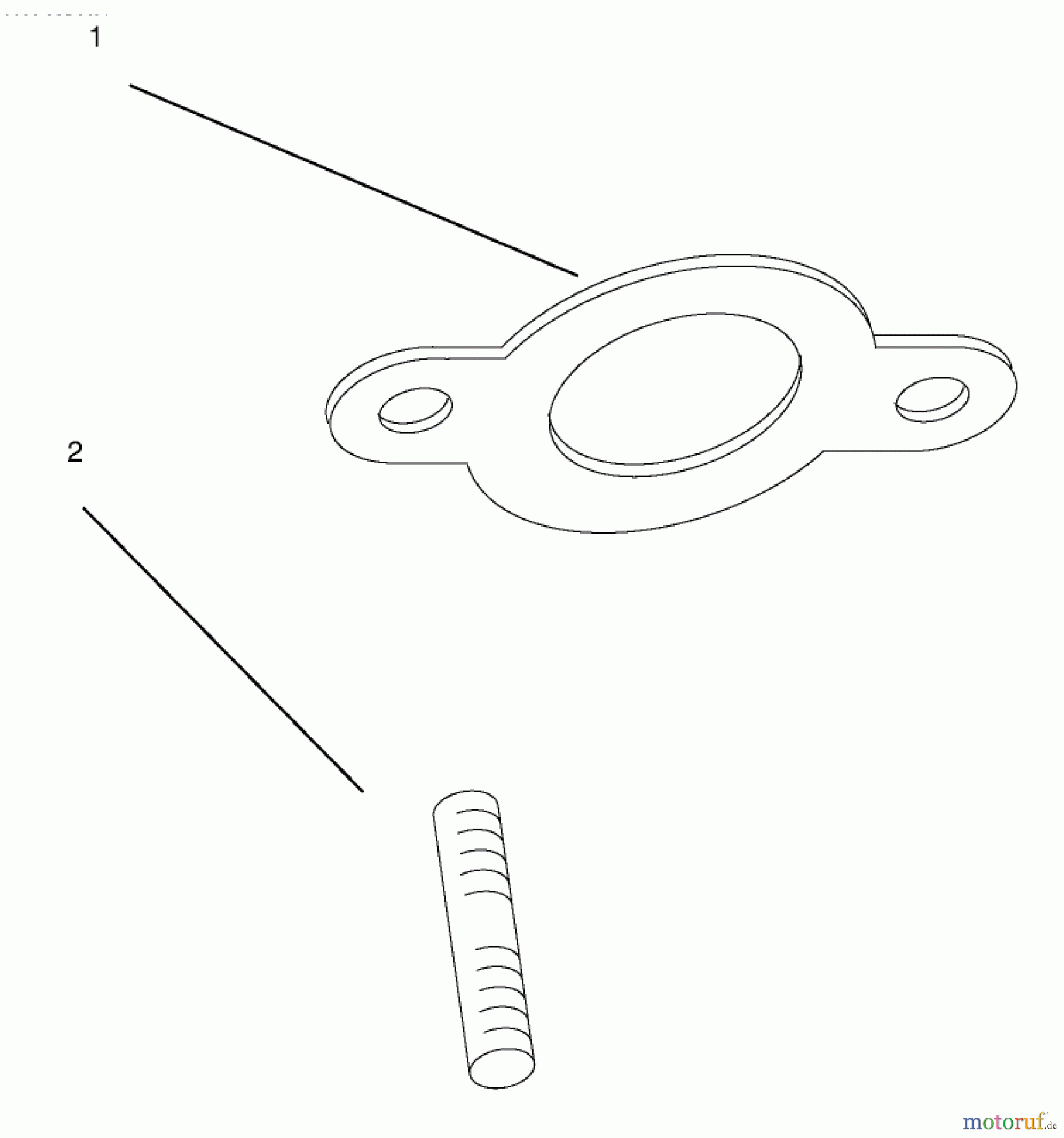 Toro Neu Mowers, Lawn & Garden Tractor Seite 1 72110 (270-H) - Toro 270-H Lawn and Garden Tractor, 1998 (8900600-8999999) EXHAUST