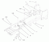 Toro 72110 (270-H) - 270-H Lawn and Garden Tractor, 1998 (8900600-8999999) Ersatzteile FRAME