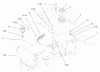 Toro 72110 (270-H) - 270-H Lawn and Garden Tractor, 1998 (8900600-8999999) Ersatzteile FUEL TANK AND HYDRO RESERVOIR