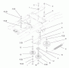 Toro 72110 (270-H) - 270-H Lawn and Garden Tractor, 1998 (8900600-8999999) Ersatzteile HYDRO DRIVE COMPONENTS