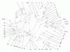 Toro 72110 (270-H) - 270-H Lawn and Garden Tractor, 1998 (8900600-8999999) Ersatzteile LIFT LEVER AND HEIGHT OF CUT
