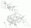 Toro 72110 (270-H) - 270-H Lawn and Garden Tractor, 1998 (8900600-8999999) Ersatzteile OIL PAN/LUBRICATION