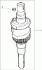 Toro 72200 (410) - 410 Garden Tractor, 2005 (250000001-250999999) Ersatzteile CRANKSHAFT ASSEMBLY KOHLER CV460S-26518