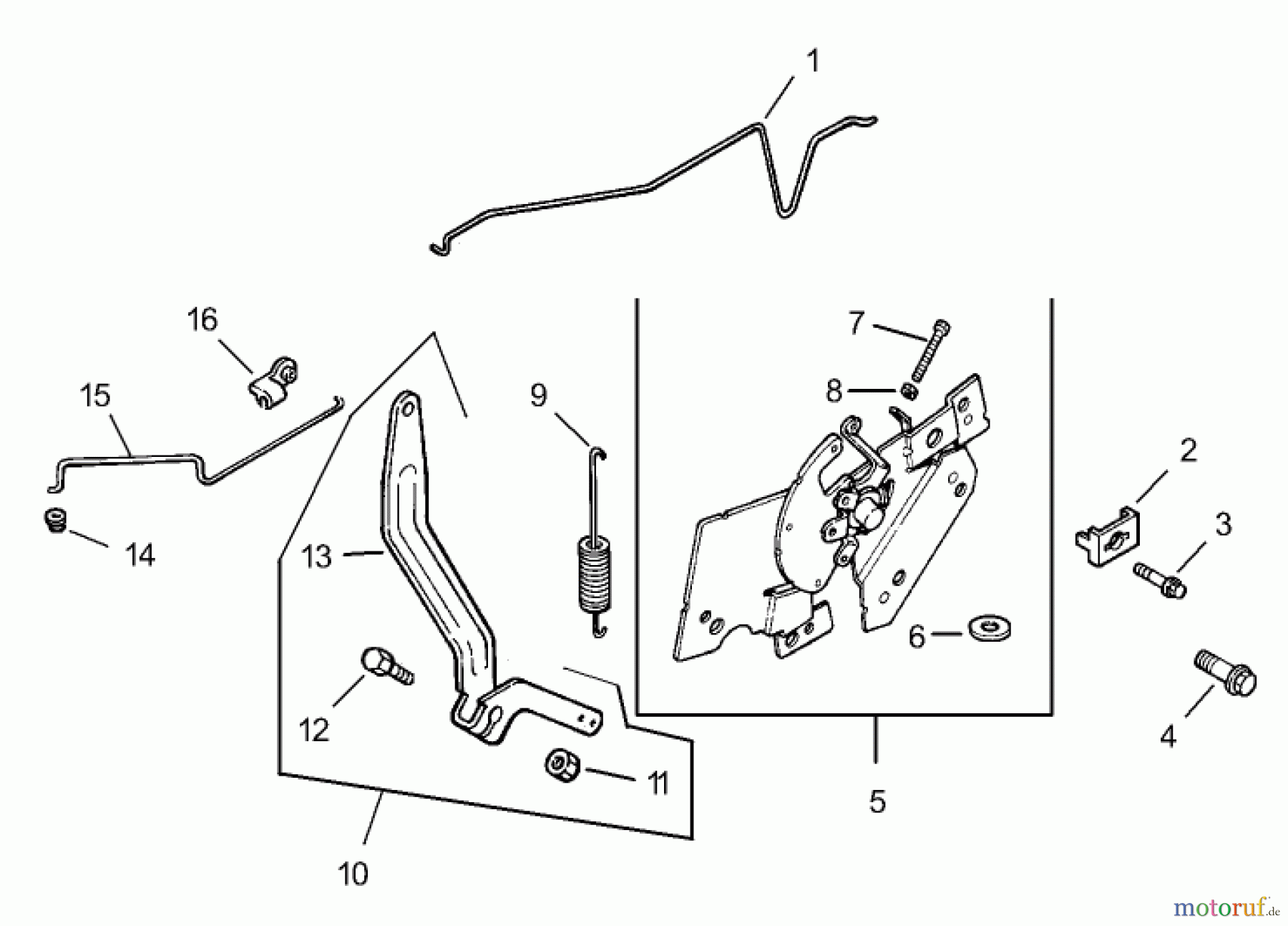  Toro Neu Mowers, Lawn & Garden Tractor Seite 1 72200 (416XT) - Toro 416XT Garden Tractor, 2003 (230000001-230999999) GROUP 9-ENGINE CONTROL ASSEMBLY