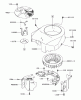 Toro 72201 (417XT) - 417XT Garden Tractor, 2003 (230000001-230999999) Ersatzteile COOLING EQUIPMENT ASSEMBLY KAWASAKI FH541V-AS04