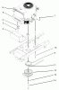 Toro 72201 (417XT) - 417XT Garden Tractor, 2003 (230000001-230999999) Ersatzteile ENGINE AND MUFFLER ASSEMBLY