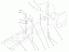 Toro 72201 (417XT) - 417XT Garden Tractor, 2003 (230000001-230999999) Ersatzteile FRAME ASSEMBLY